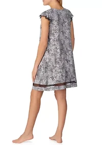 Flutter Sleeve Chemise