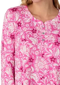 Long Sleeve Sleep Shirt