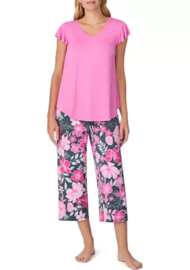 Women's Short Sleeve Pajama Set