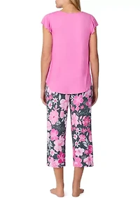 Women's Short Sleeve Pajama Set