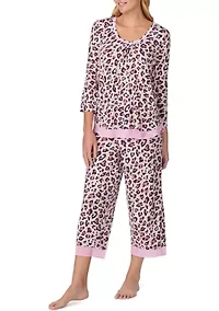 Women's 3/4 Sleeve Pajama Set
