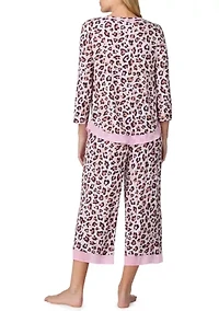 Women's 3/4 Sleeve Pajama Set