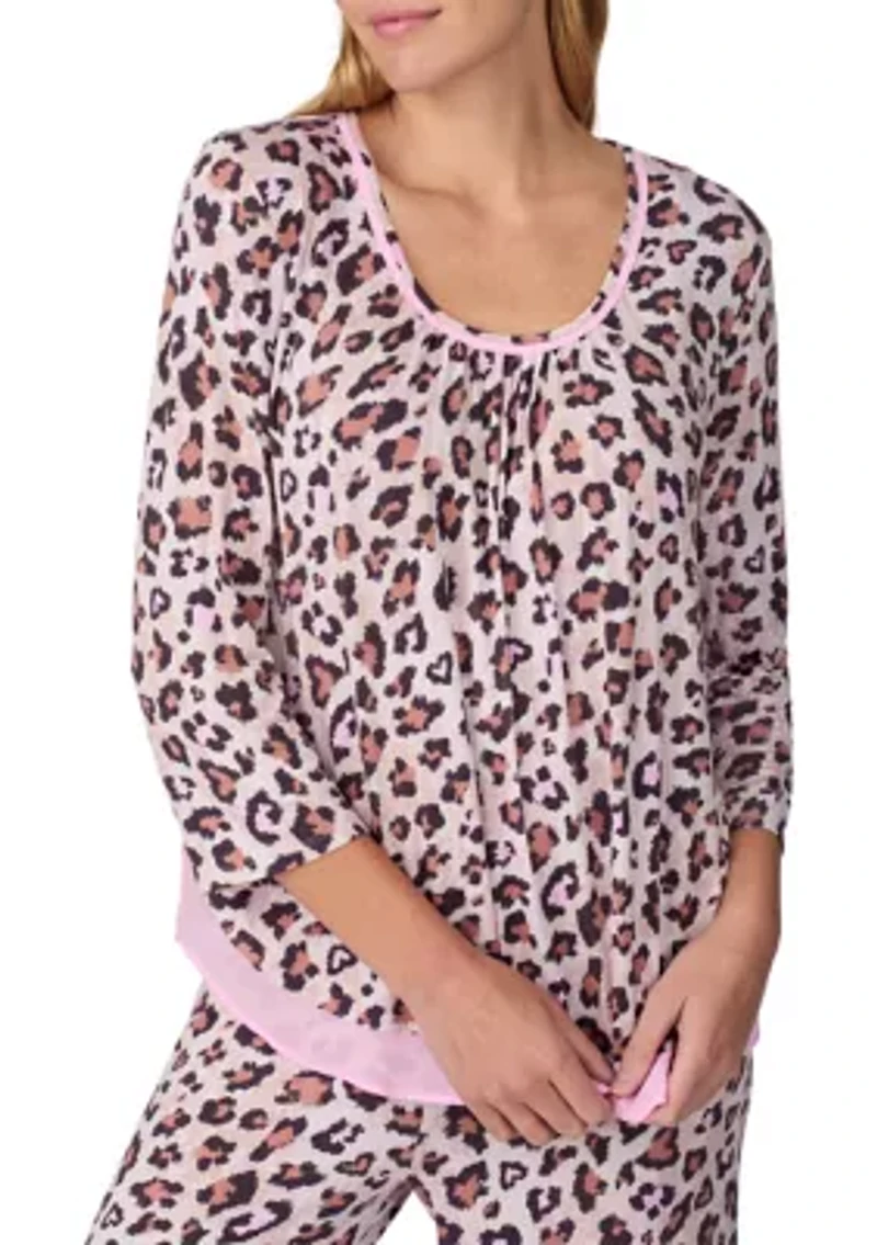 Women's 3/4 Sleeve Pajama Set