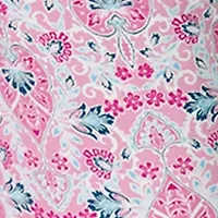 Solid Bermuda Pajama T-Shirt and PrintedShorts Set