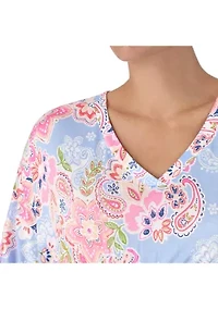 Women's Short Sleeve Long Caftan