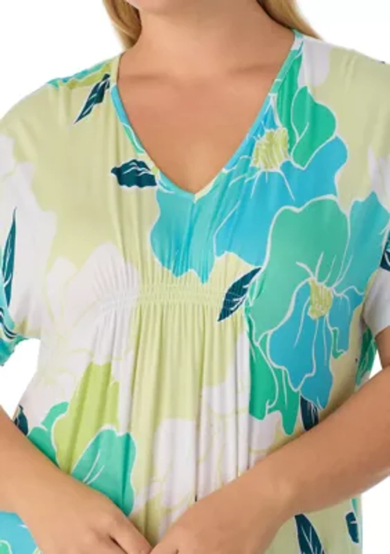 Plus Long Tunic Nightgown