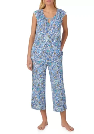 Women's Print Pajama Set
