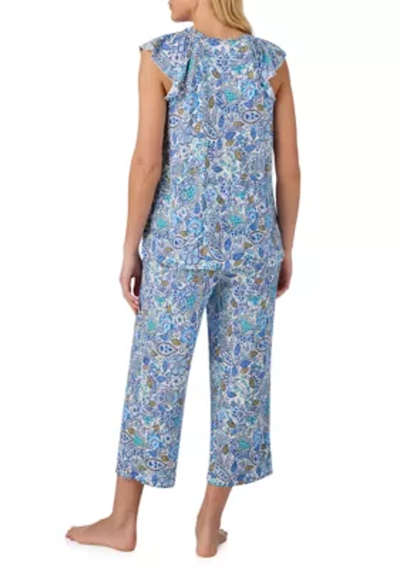 Women's Print Pajama Set