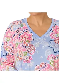 Plus Printed Nightgown