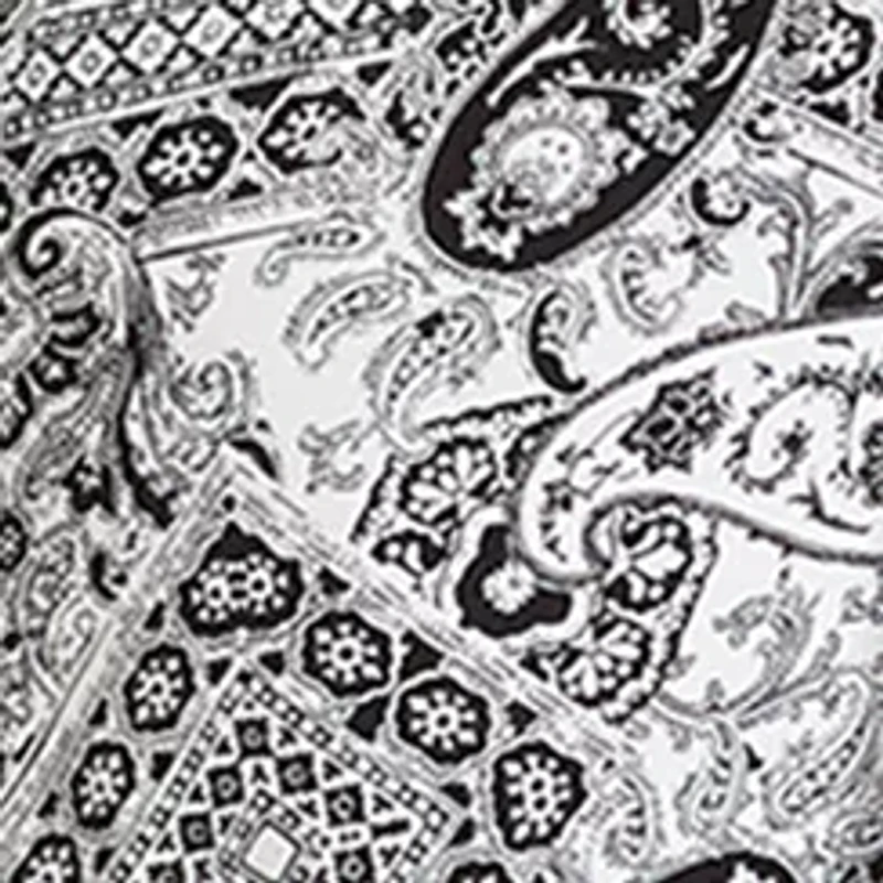 Plus Paisley Long Caftan