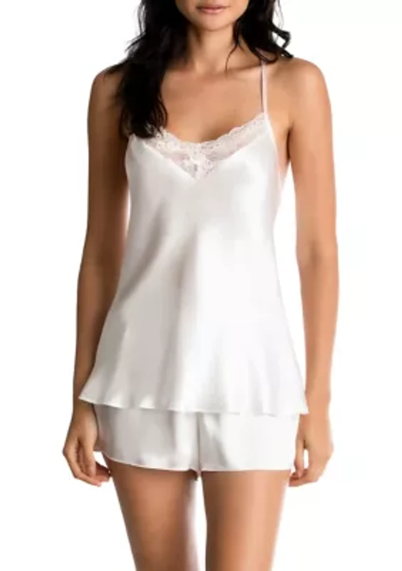 Women's Bride 3 Piece Robe and Shorts Set