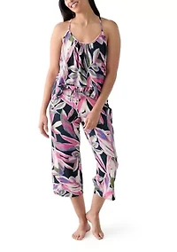 Printed Knit Sleep Set