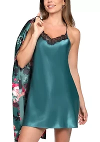 Women's Esterlla Chemise and Wrapper Set