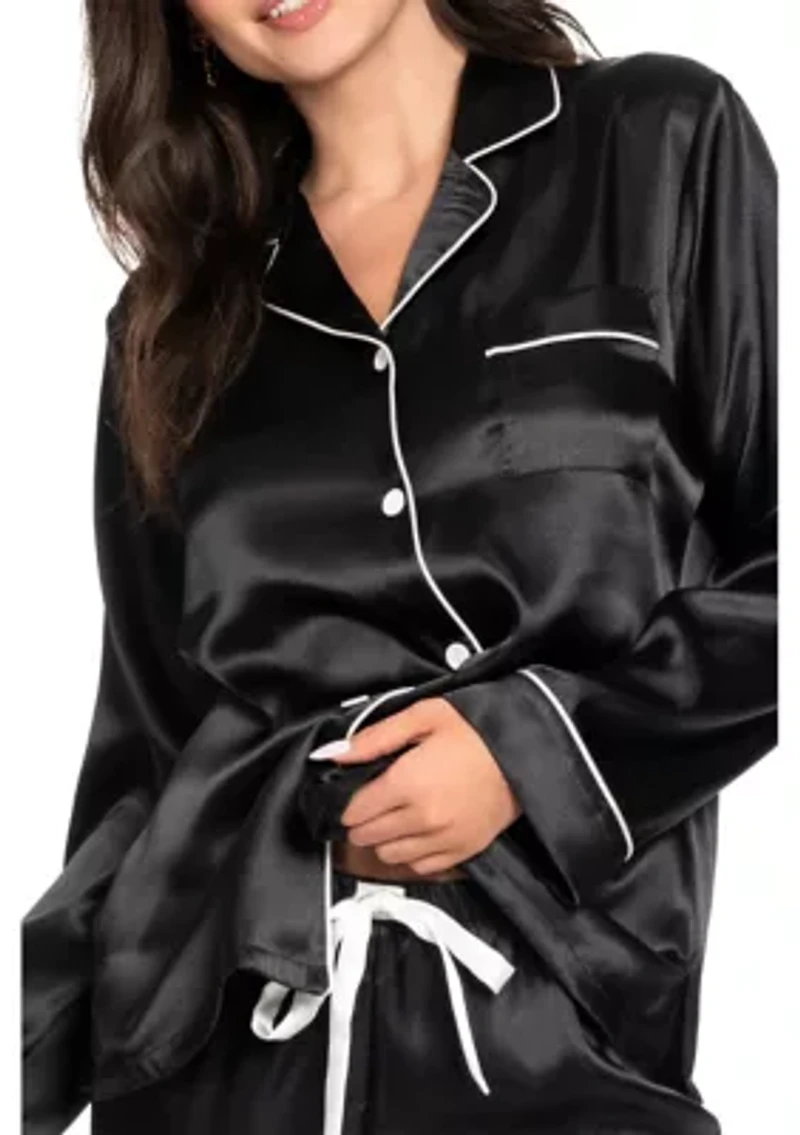 Satin Pajama Set