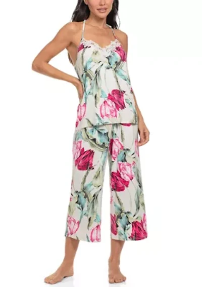 Women's Tulip Garden 2 Piece Pajama Set