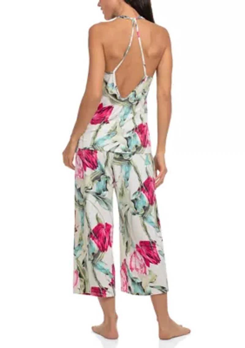 Women's Tulip Garden 2 Piece Pajama Set