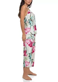 Women's Tulip Garden 2 Piece Pajama Set