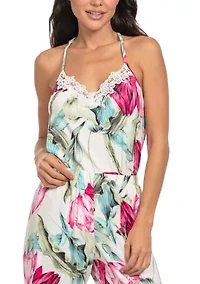 Women's Tulip Garden 2 Piece Pajama Set