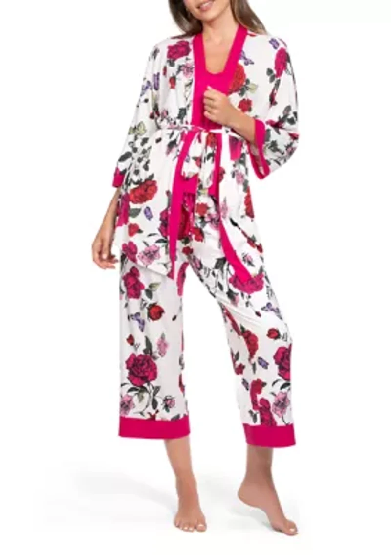 Women's Toile Garden Travel Set