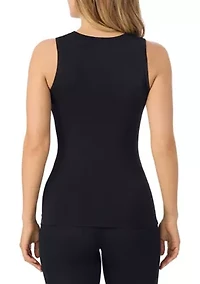 Women's Softwear With Stretch Lace Crew Neck Tank