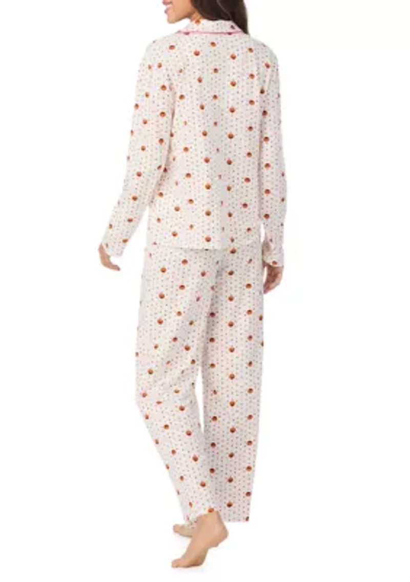 Long Sleeve and Pants Pajama Set