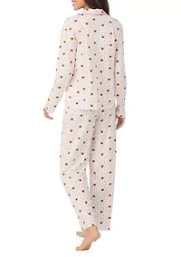 Long Sleeve and Pants Pajama Set