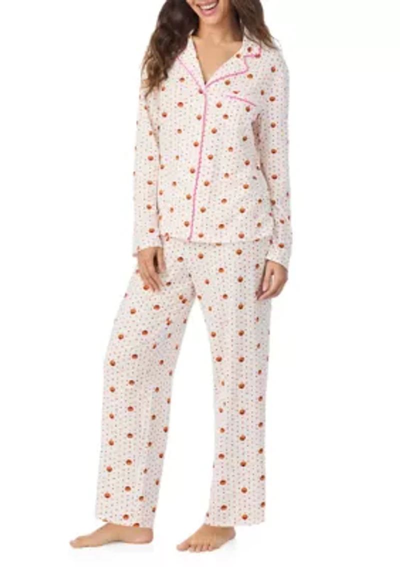 Long Sleeve and Pants Pajama Set