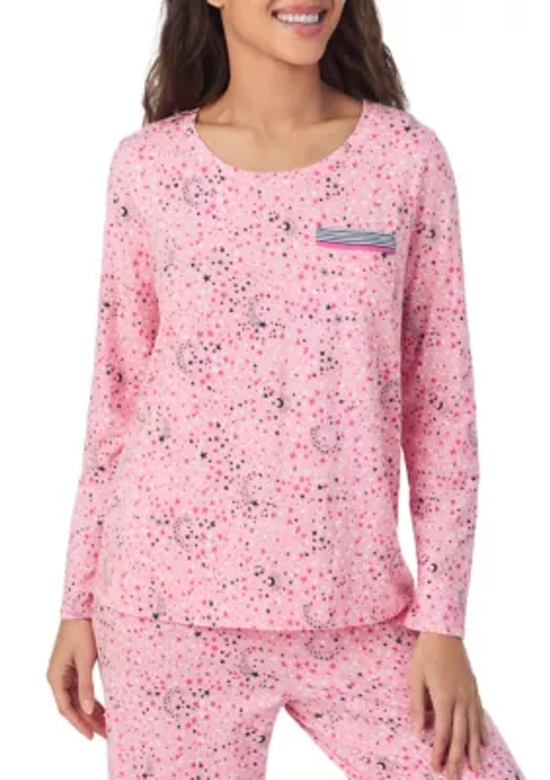 Long Sleeve Top and Pants Pajama Set