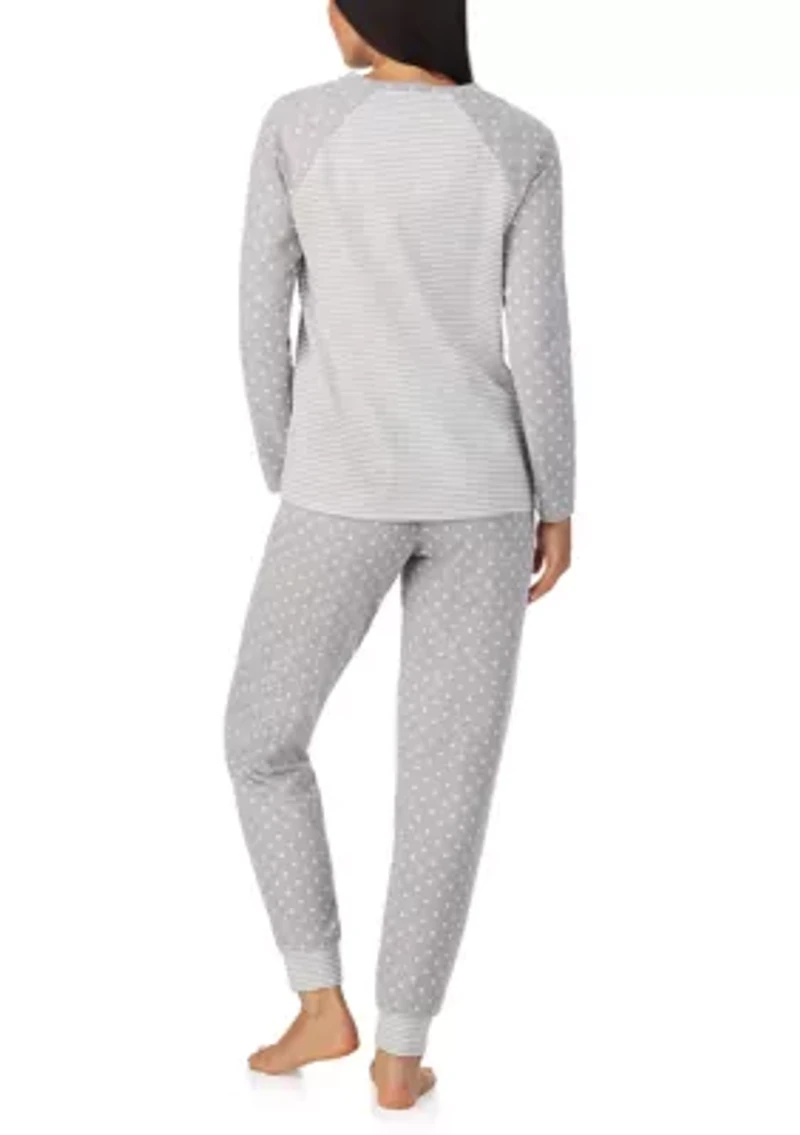 Long Sleeve Jogger Pajama Set