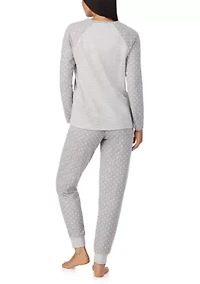 Long Sleeve Jogger Pajama Set