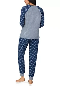 Long Sleeve Jogger Pajama Set