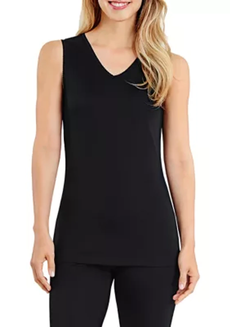 Women's Softwear Lace Edge V-Neck Tank