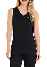 Women's Softwear Lace Edge V-Neck Tank