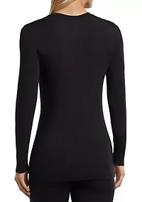 Women's Softwear with Stretch Long Sleeve Sleep Top