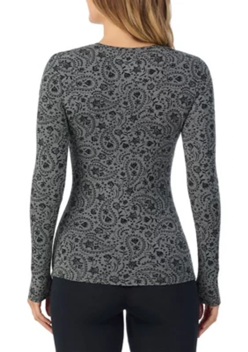 Women's Softwear with Stretch Long Sleeve Sleep Top
