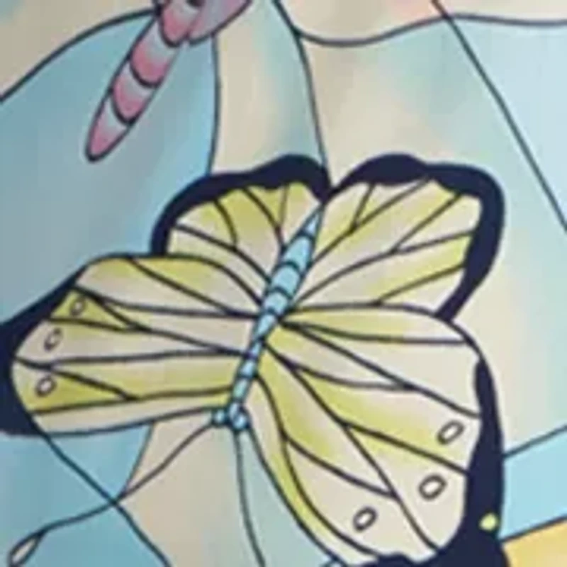 Women's Papillon Butterfly Caftan Top