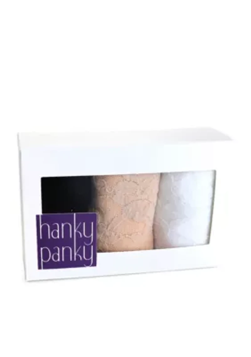 3-Pack Original Signature Lace Panties