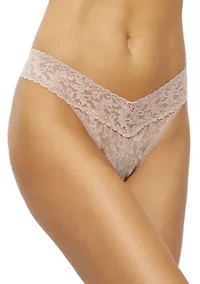 Signature Lace Original Rise Thong
