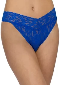 Signature Lace Original Rise Thong