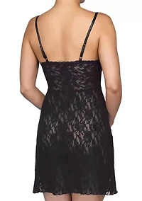 Retro Lace Plunge Chemise
