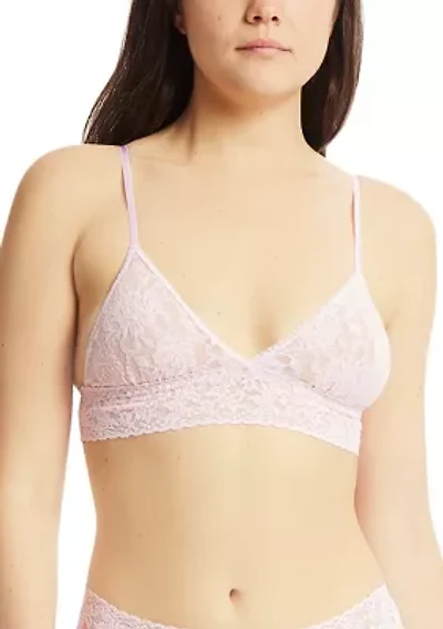 Signature Lace Padded Triangle Bralette