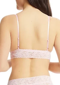 Signature Lace Padded Triangle Bralette