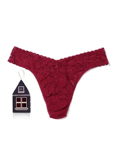 Signature Lace Original Rise Thong Single Pack