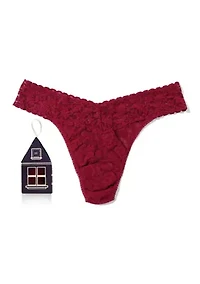 Signature Lace Original Rise Thong Single Pack