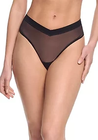 Hanky Panky Mesh V-Front Thong