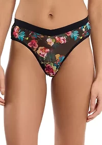 Hanky Panky Mesh V-Front Thong