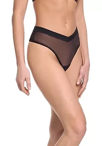 Hanky Panky Mesh V-Front Thong