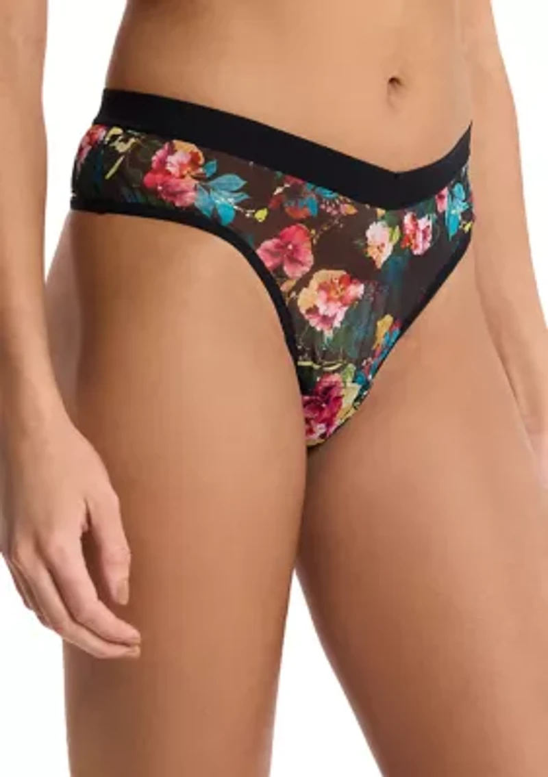 Hanky Panky Mesh V-Front Thong