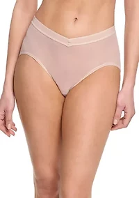 Mesh V-French Brief Panty