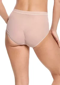 Mesh V-French Brief Panty